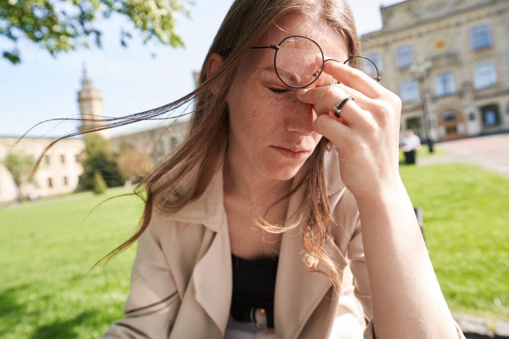 Wearing Glasses and contact lenses